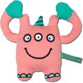 Touchdog Cartoon Three-eyed Monster Plush Dog Toy, Pink