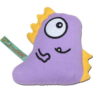 Touchdog Cartoon Shoe-faced Monster Plush Dog Toy, Purple