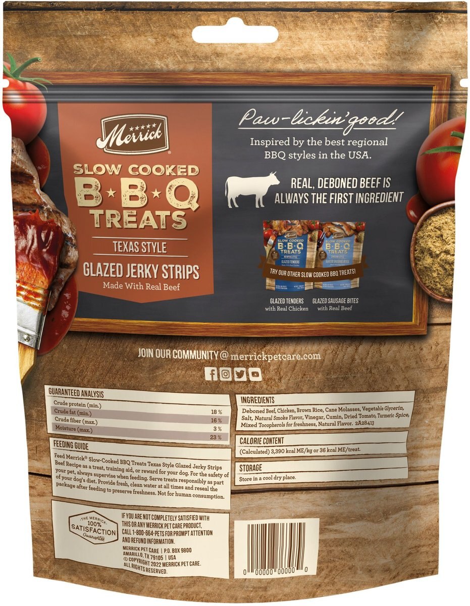Merrick Wizzlers Beef Dog Treats