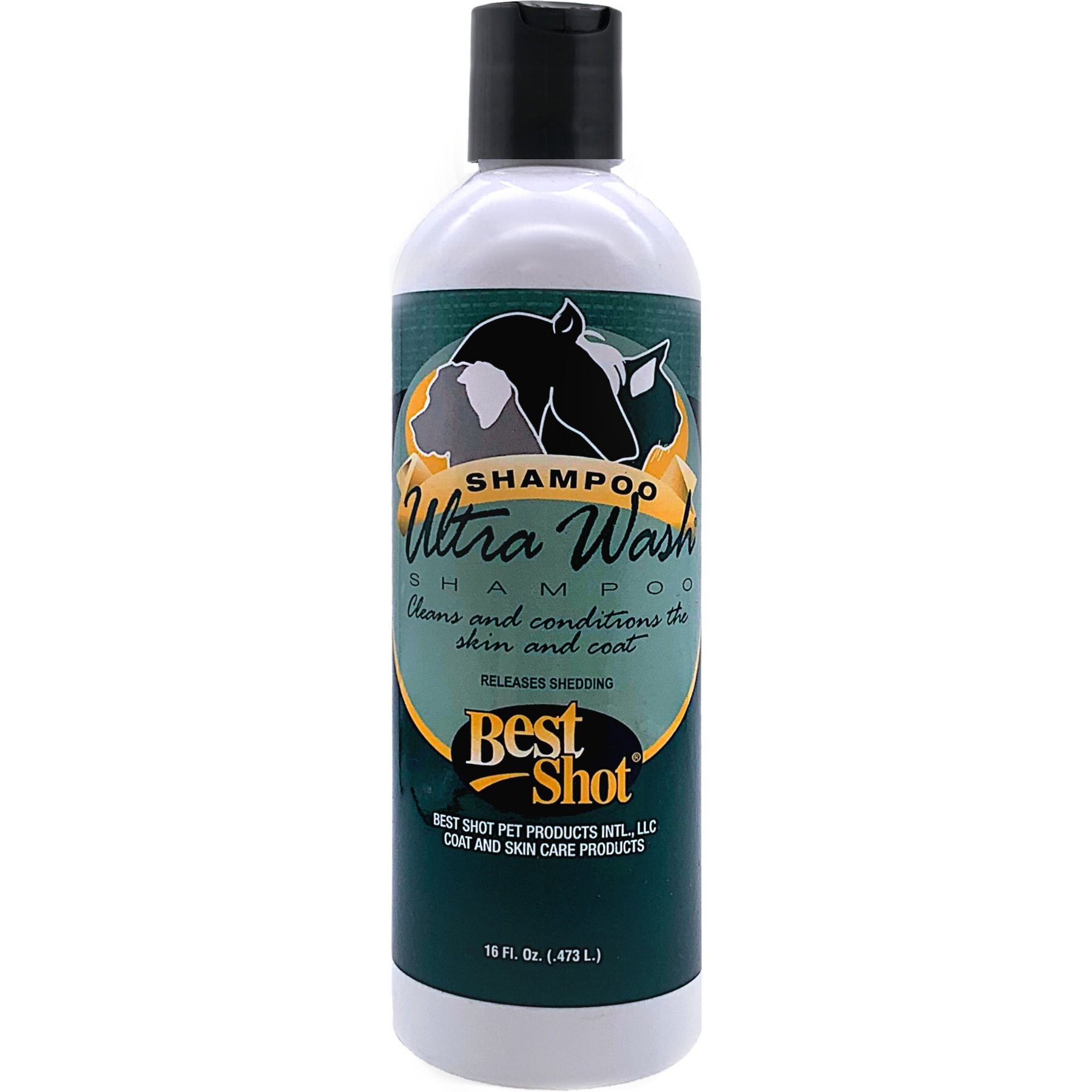 BEST SHOT Ultra Wash Dog & Cat Shampoo, 16fl oz bottle