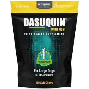Nutramax Dasuquin with MSM Soft Chews Joint Supplement for Large Dogs, 150 count