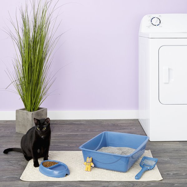PETMATE Litter Pan Starter Cat Kit, Large