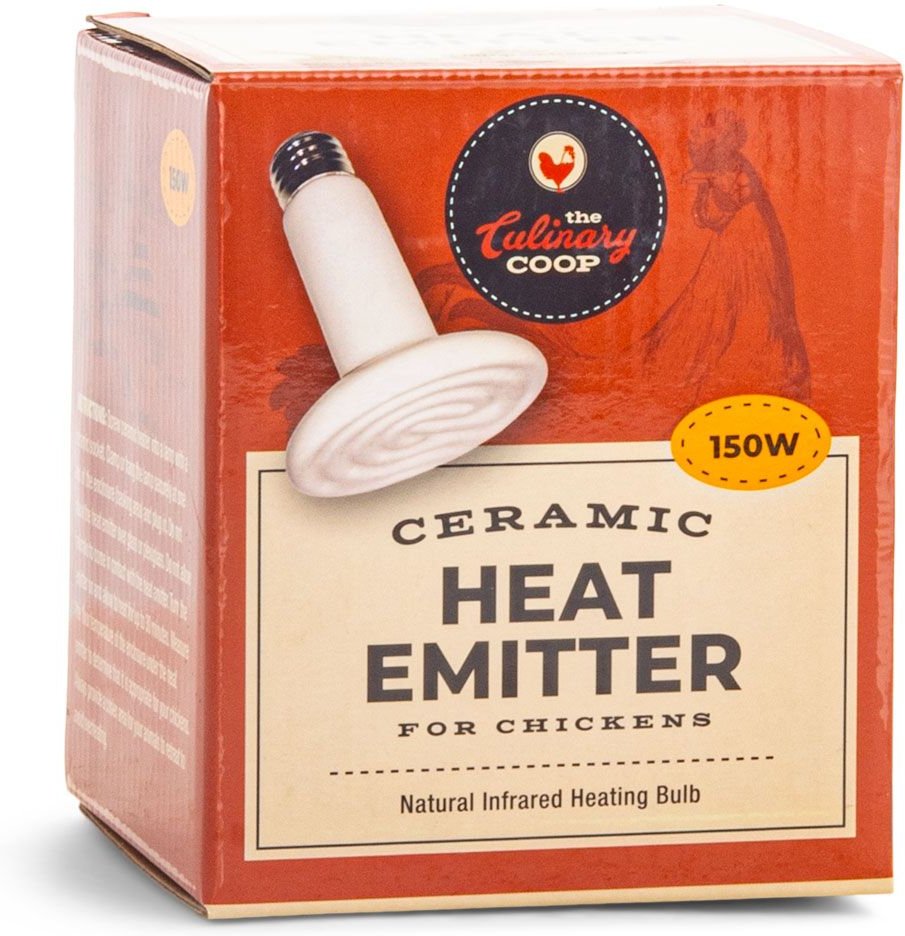 CULINARY COOP Ceramic Chicken Heat Emitter, 150watt
