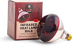 Culinary Coop Infrared Chicken Heat Lamp, 250-watt