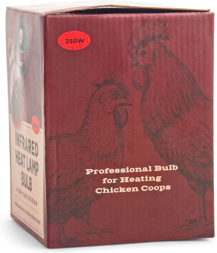 CULINARY COOP Infrared Chicken Heat Lamp, 250watt