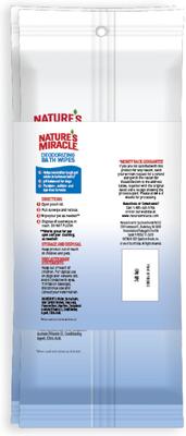 Show full view: Nature's Miracle Deodorizing Dog Bath Wipes, 2-Pack, 50 count, Sunkissed Breeze slide 2 of 12