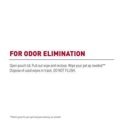 Show full view: Nature's Miracle Deodorizing Dog Bath Wipes, 2-Pack, 50 count, Sunkissed Breeze slide 4 of 12