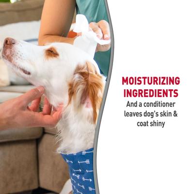Show full view: Nature's Miracle Deodorizing Dog Bath Wipes, 2-Pack, 50 count, Sunkissed Breeze slide 7 of 12
