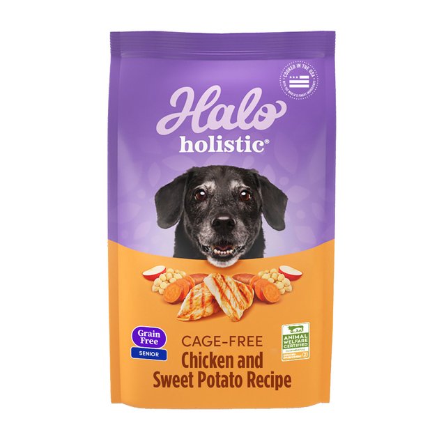 Halo Holistic Complete Digestive Health Grain-Free Chicken & Sweet Potato Recipe Senior Dry Dog Food