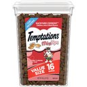 Temptations MixUps Backyard Cookout Flavor Soft & Crunchy Cat Treats, 16-oz tub