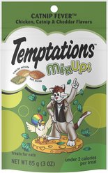 Temptations MixUps Catnip Fever Flavor Soft & Crunchy Cat Treats, 3-oz bag