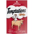 Temptations Classic Hearty Beef Flavor Soft & Crunchy Cat Treats, 3-oz bag