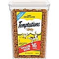 Temptations Classic Tasty Chicken Flavor Soft & Crunchy Cat Treats, 16-oz tub