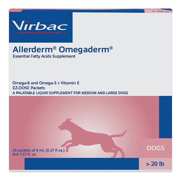 Virbac Allerderm EFA-Caps Essential Fatty Acid Gel Dog Caps