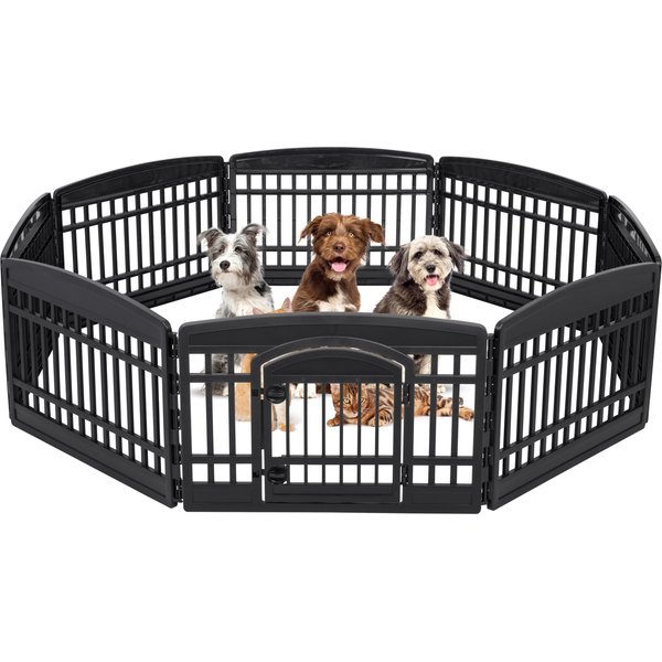 Allisandro Pop up Steel Mesh Exercise Dog Playpen, Medium
