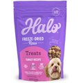 Halo Turkey Recipe Freeze-Dried Dog Treats, 2.5-oz bag