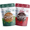 Beg & Barker Hen 'n Hoof Combo Whole Chicken & Beef Chips Natural Single Ingredient Dog Treats, 3.5-oz, case of 2