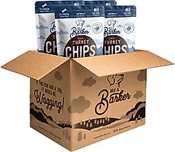Beg & Barker Whole Turkey Chips Natural Single Ingredient Dog Treats, 3.5-oz, case of 4