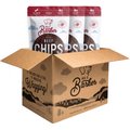 Beg & Barker Triple Whole Beef Chips Natural Single Ingredient Dog Treats, 8-oz bag, case of 3