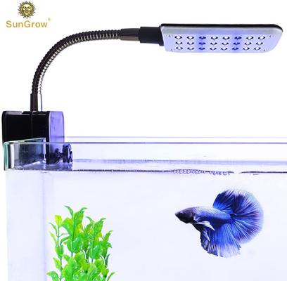 Show full view: SunGrow Freshwater Fish Tank Clip-On Aquarium LED Light Fixture slide 2 of 6