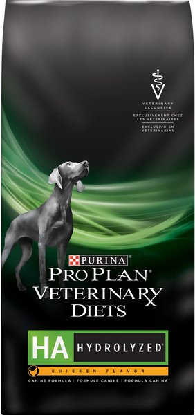 Purina Pro Plan Veterinary Diets HA Hydrolyzed Chicken Flavor Dry Dog Food, 25-lb bag slide 1 of 10