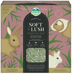 Oxbow Prime Cut Soft & Lush Timothy Hay Small Pet Food, 80-oz bag