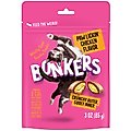 Bonkers Cat Pillows Paw Lickin' Chicken Flavored Crunchy Cat Treats, 3-oz bag, 1 count