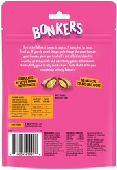 Bonkers Cat Pillows Paw Lickin' Chicken Flavored Crunchy Cat Treats, 3-oz bag, 1 count slide 2 of 8