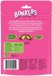 Bonkers Cat Pillows Catnip, Chick 'N & Cheddar Flavored Crunchy Cat Treats, 3-oz bag, 1 count slide 2 of 8