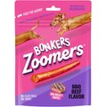 Bonkers Dog Zoomers Bbq Beef Flavored Soft & Chewy Dog Treats, 5.6-oz bag, 1 count