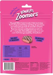 BONKERS Dog Zoomers Bbq Beef Flavored Soft & Chewy Dog Treats, 5.6-oz bag, 1 count slide 2 of 8