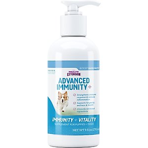 Health Extension Advanced Immunity+ Liquid Supplement for Dogs, 9-oz bottle