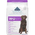 Blue Buffalo Natural Veterinary Diet W+U Weight Management + Urinary Care Dry Dog Food, 22-lb bag