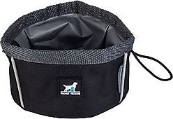 Pounce + Fetch Foldable Travel Dog & Cat Bowl, 3-cup
