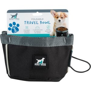 Pounce + Fetch Foldable Travel Dog & Cat Bowl, 3-cup