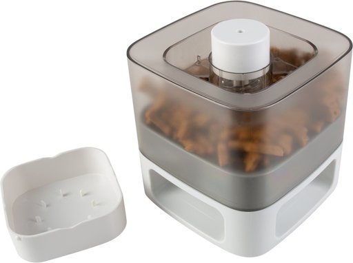 Pounce + Fetch Interactive Press & Release Dog & Cat Treat Dispenser, 6-cup