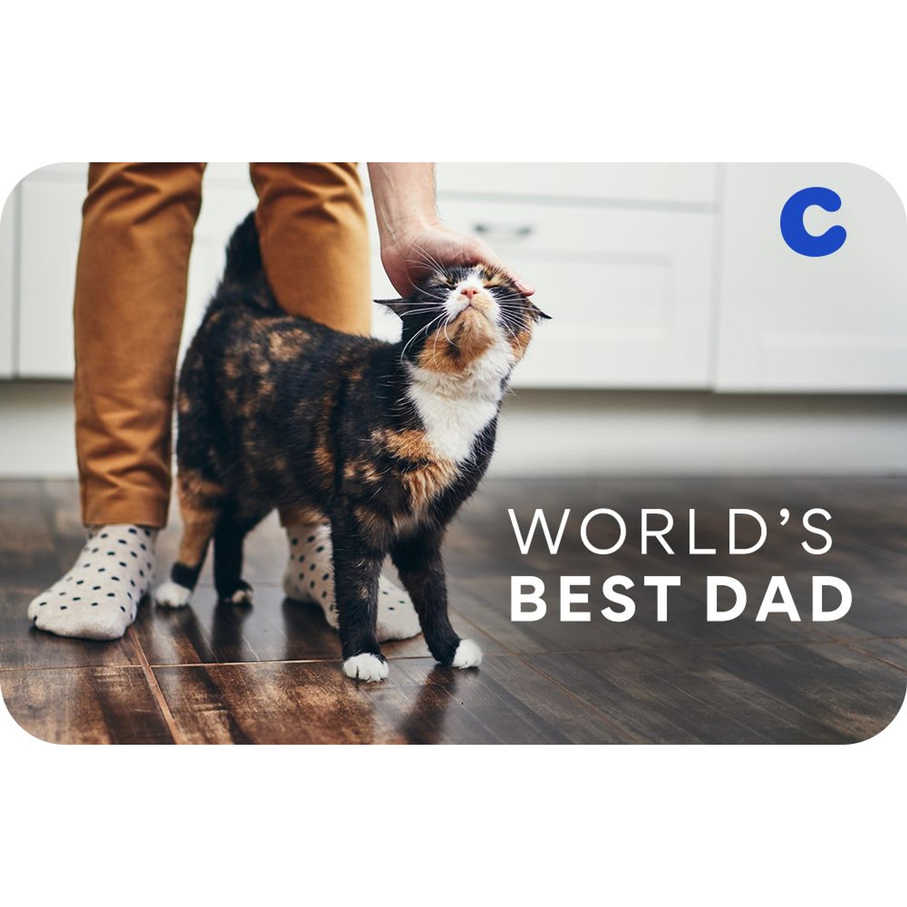 Chewy eGift Card, World's Best Cat Dad, $75