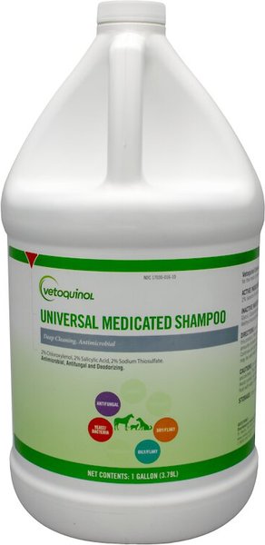 Vetoquinol Universal Medicated Shampoo for Dogs & Cats, 1-gal bottle slide 1 of 5