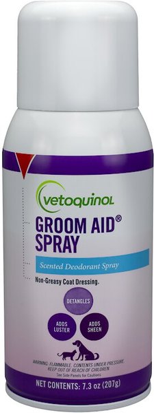 Vetoquinol Groom-Aid Spray for Dogs & Cats, 7-oz bottle slide 1 of 4