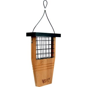 Natures Way Bird Products Suet Tail Prop Bird Feeder, Brown