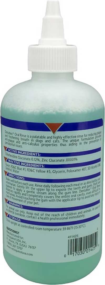 Vetoquinol dentahex oral hygiene rinse sale