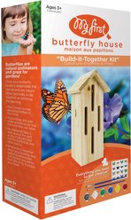 Natures Way Bird Products My First Butterfly Bird House, Brown