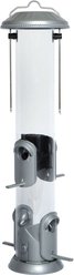 Natures Way Bird Products Deluxe Easy Clean Bird Feeder, Silver, 1.5-qt