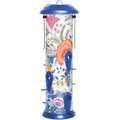 Natures Way Bird Products Fantasy Floral Easy Clean Bird Feeder, Blue, 2.8-qt