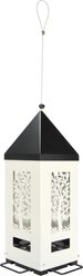 Natures Way Bird Products Squirrel Shield Lantern Bird Feeder, White, 2-qt