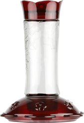 Natures Way Bird Products Gravity Hummingbird Feeder, Red, 15-oz