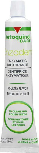 Vetoquinol Enzadent Enzymatic Poultry Flavor Dog & Cat Toothpaste, 90g tube