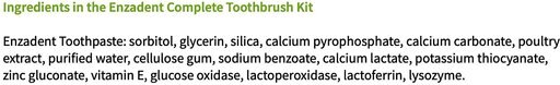 Vetoquinol Enzadent Enzymatic Poultry Flavor Dog & Cat Dental Kit