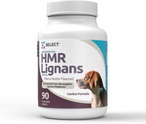 K9 SELECT Peanut Butter HMR Lignans Dog Hormone Supplement 20 mg 90 count Chewy