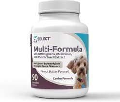 K9 Select HMR Multi-Formula Peanut Butter Formula Dog Hormone Supplement, 10 mg, 90 count